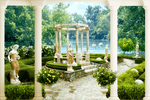Poster xxl: Jardin de Pompéi