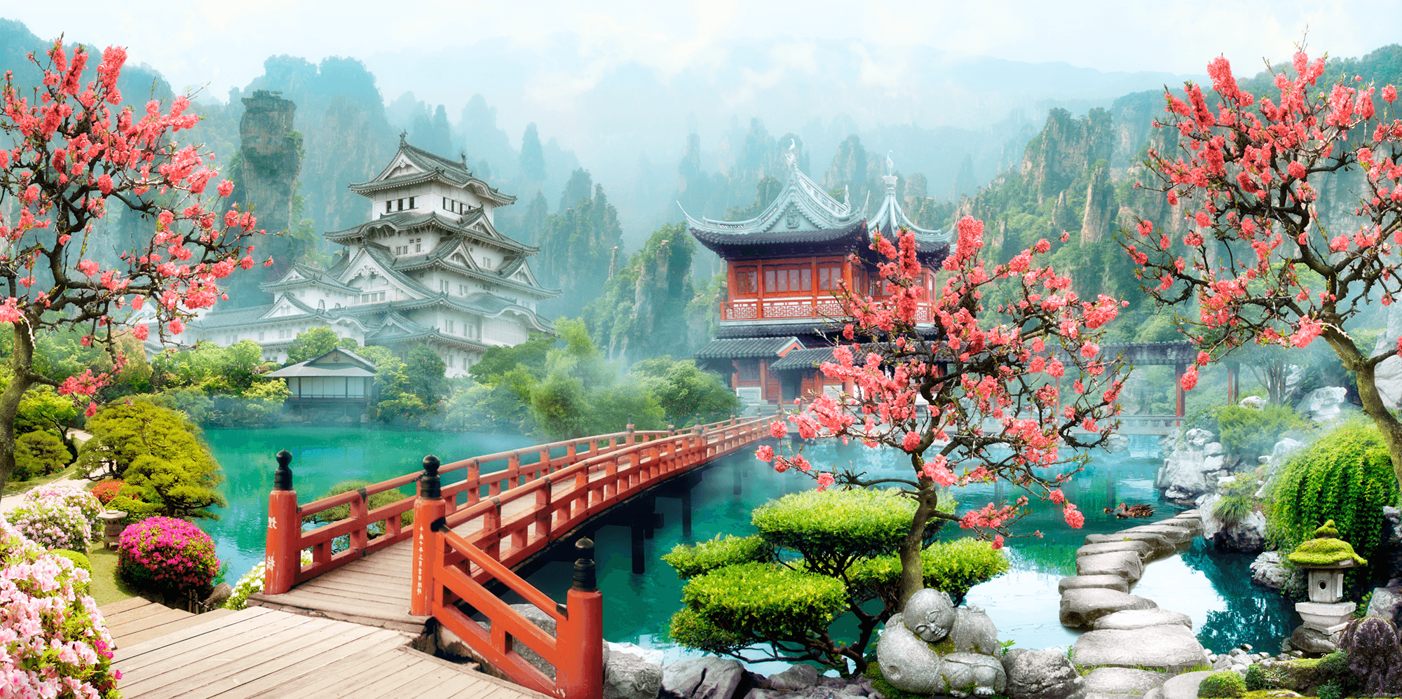 Poster xxl: Paysage orientale
