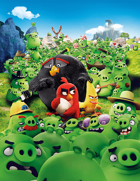 Poster xxl: Angry Birds Montain