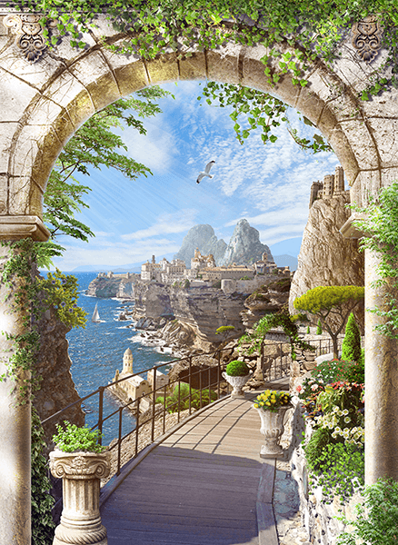 Poster xxl: L'arc des falaises