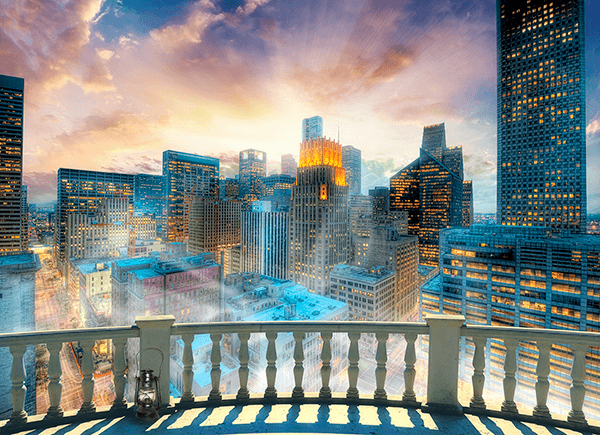 Poster xxl: Balcon à Manhattan