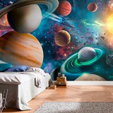 Poster xxl: Les Planètes dans Espace 2