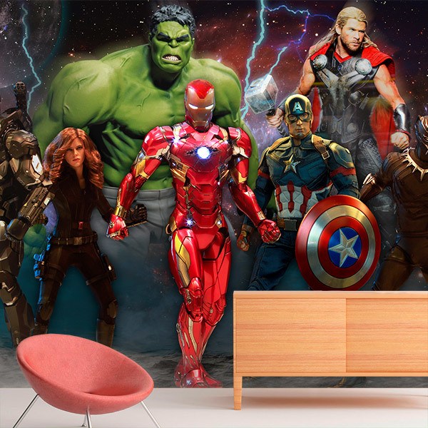 Poster xxl: Les Avengers Prêts pour la Bataille 0