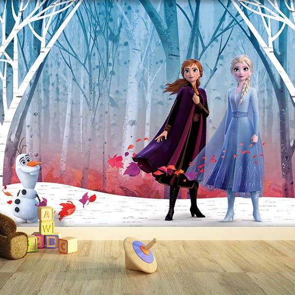 Poster xxl: Elsa, Anna y Olaf 0