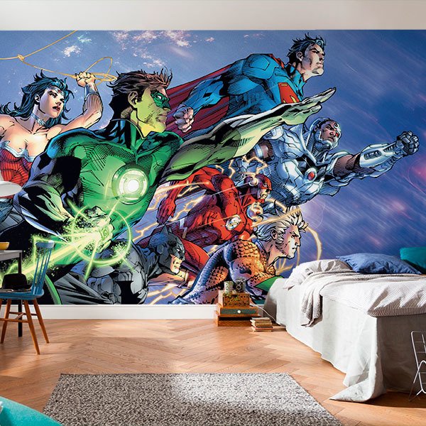 Poster xxl: Les Super-héros en Action 0
