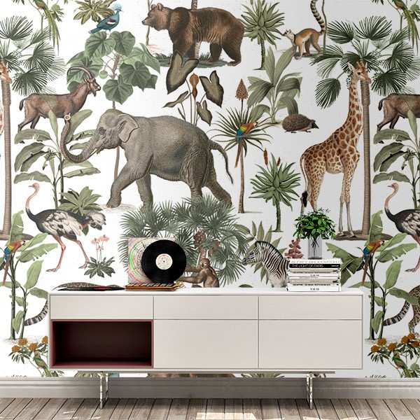 Poster xxl: Collage Animaux 0