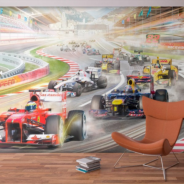 Poster xxl: Départ de la Course de Formule 1 0