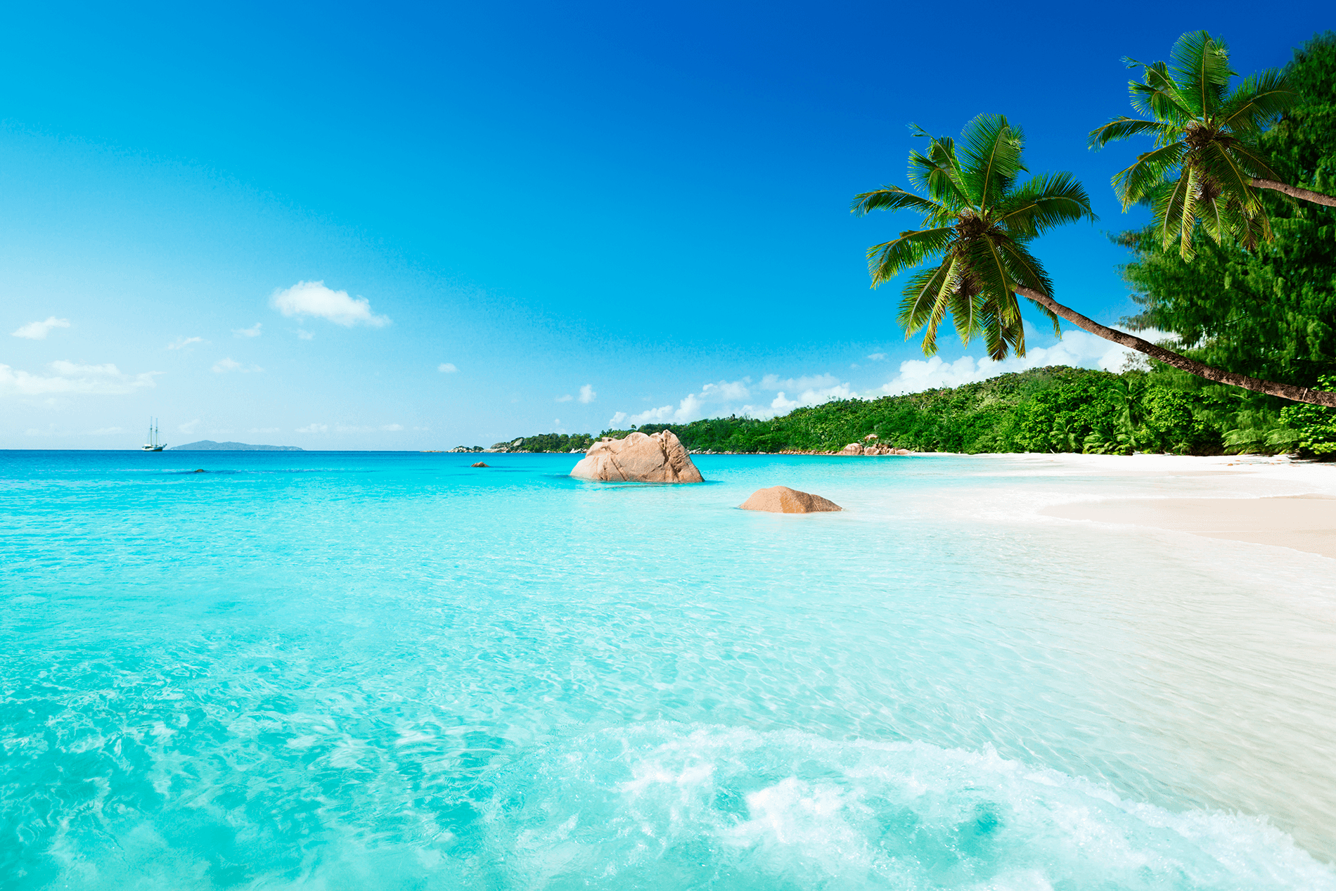 Poster xxl: Plage d'Anse Lazio Seychelles