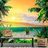 Poster xxl: Coucher de soleil au Trésor des Caraïbes 2