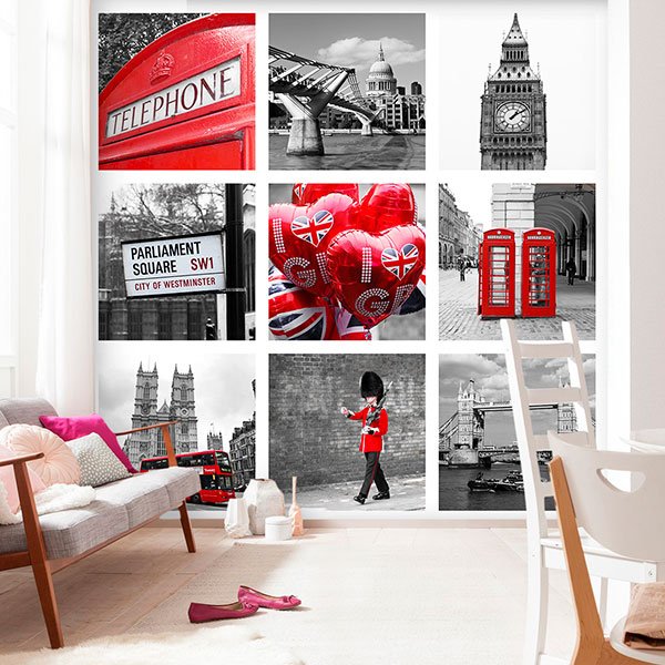 Poster xxl: Collage de Londres