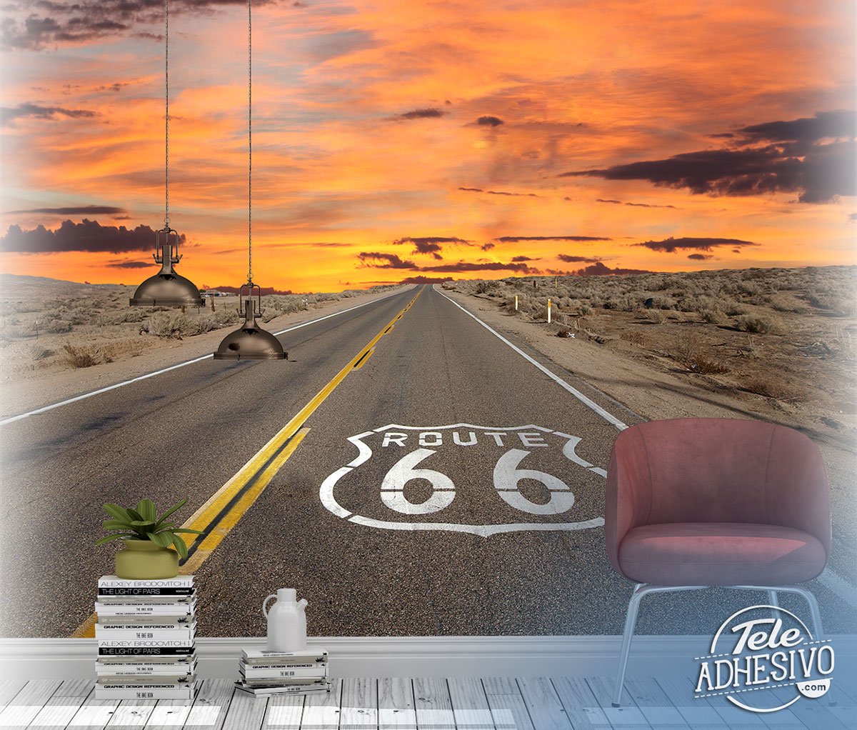 Poster xxl: Route 66