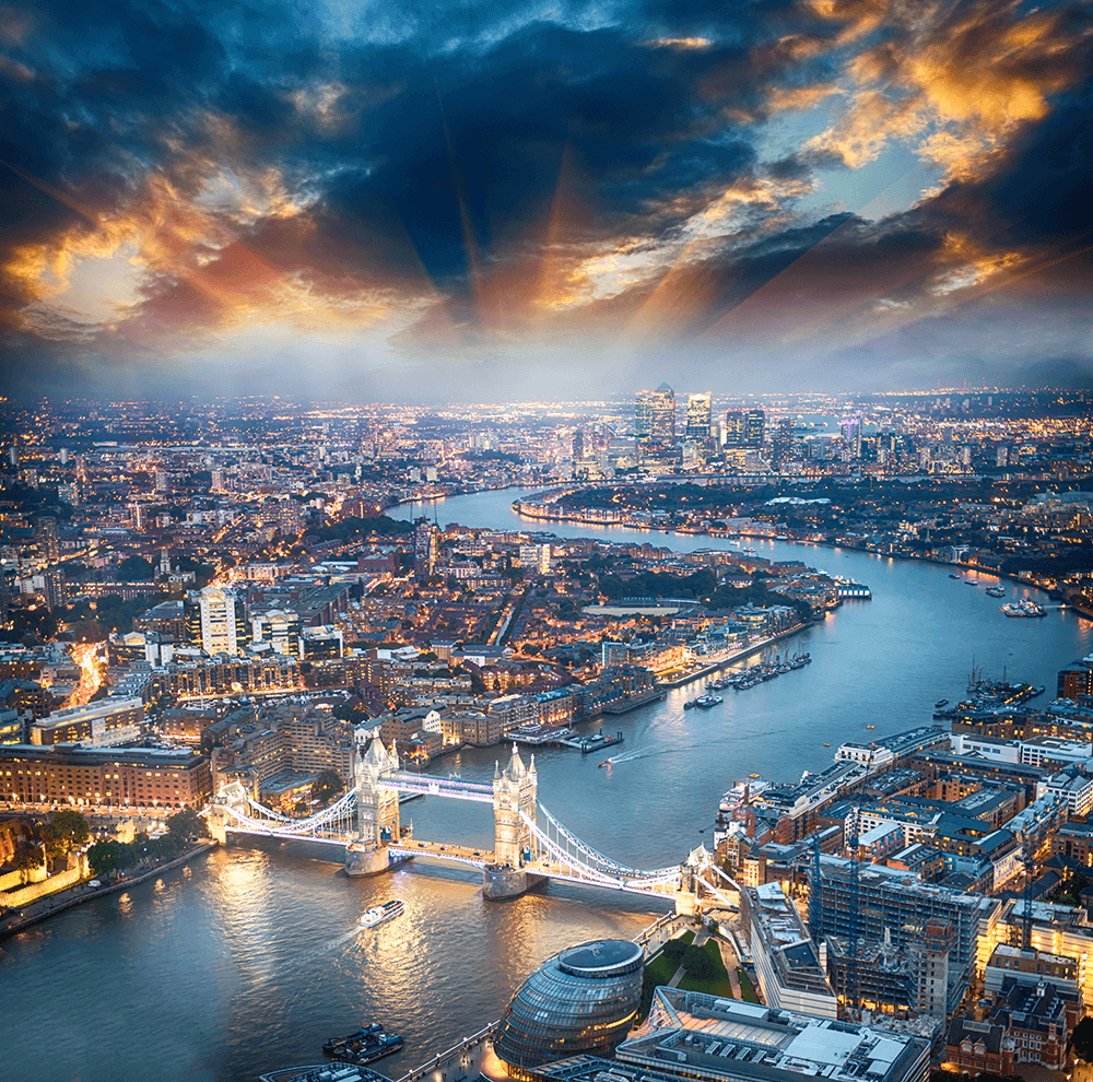 Poster xxl: Londres illuminé
