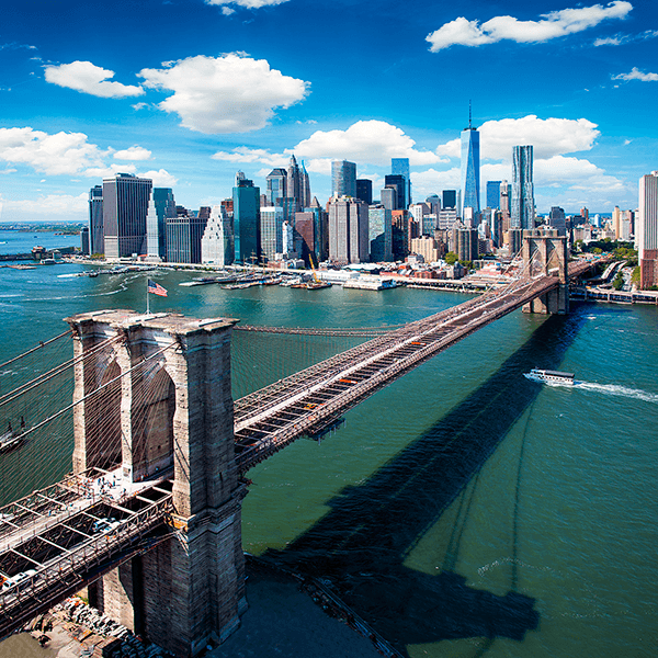 Poster xxl: Sur le pont de Brooklyn