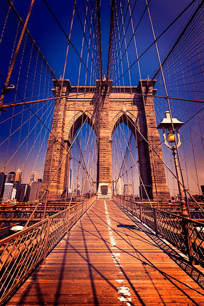 Poster xxl: Du pont de Brooklyn