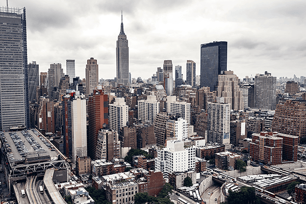 Poster xxl: New York vu des airs