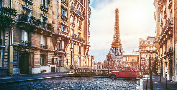 Poster xxl: Vieux quartier de Paris