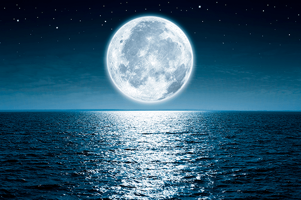 Poster xxl: Nuit de pleine lune