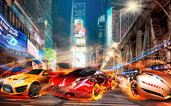 Poster xxl: Course de arborer