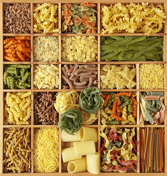 Poster xxl: Pâtes italiennesCollage