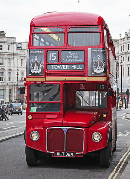 Poster xxl: Routemaster Bus - Tower Hill