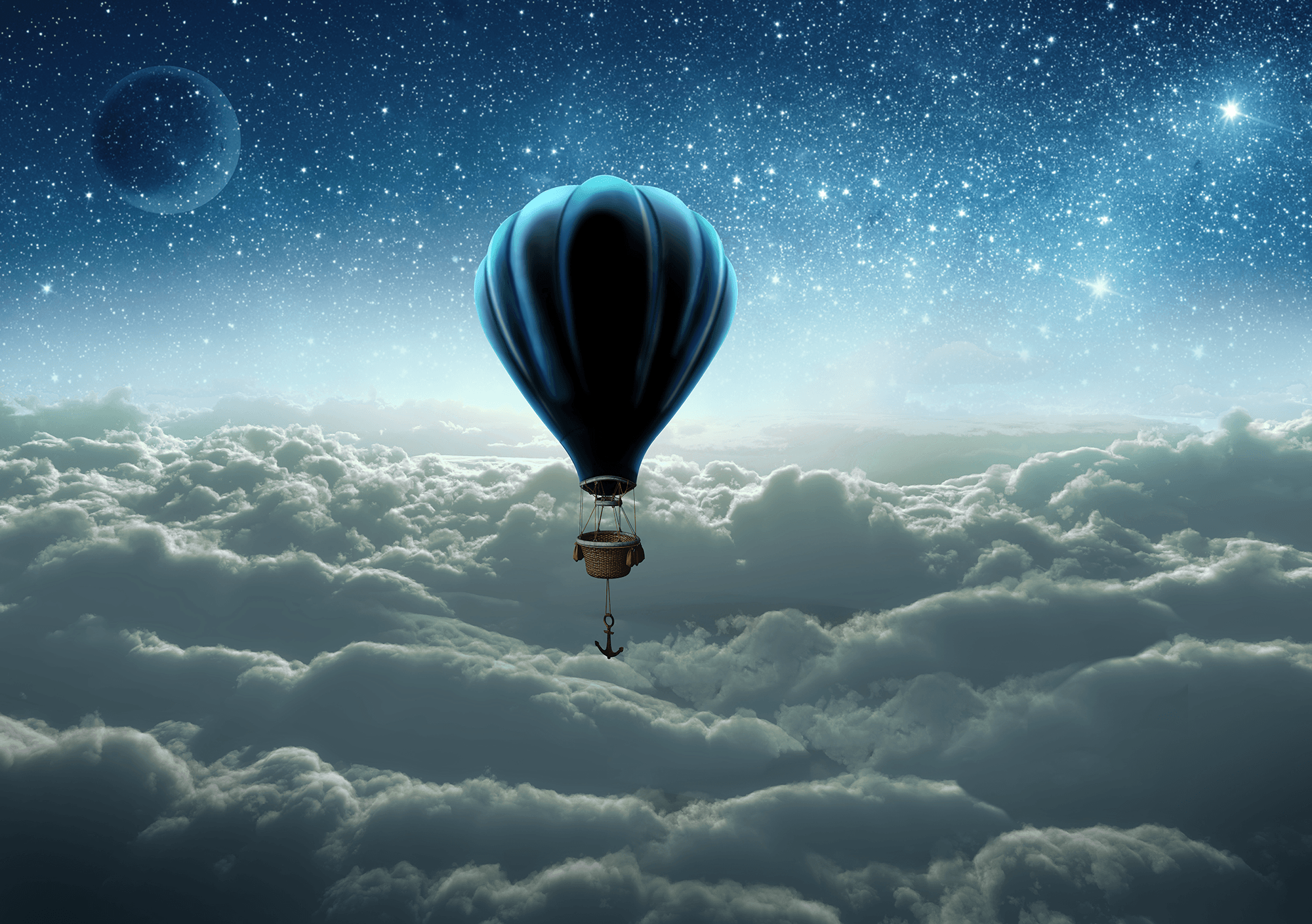 Poster xxl: Montgolfière Sunrise