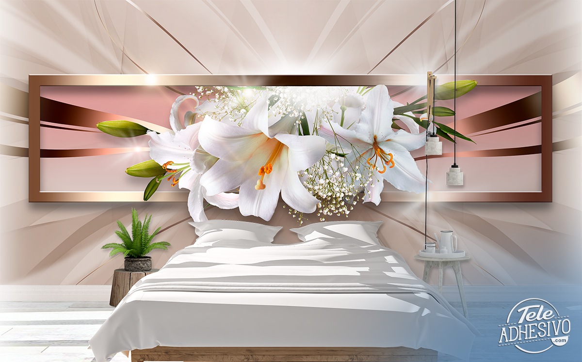 Poster xxl: Composition florale panoramique