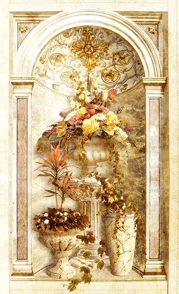 Poster xxl: Fleurs dans le temple