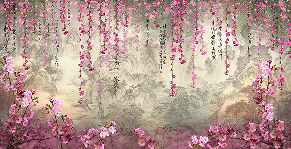 Poster xxl: Forêt de Sakura