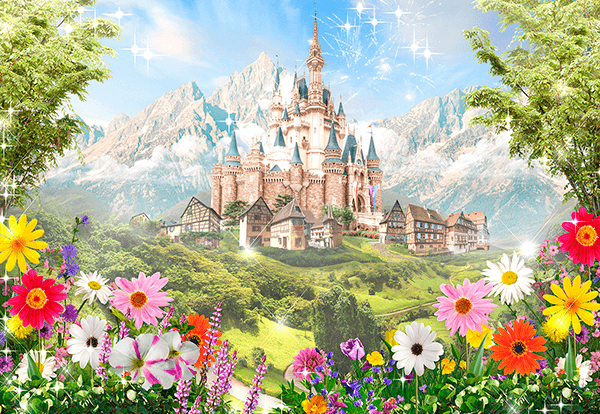 Poster xxl: Château Disney