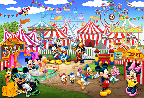 Poster xxl: Parc d'attractions Disney