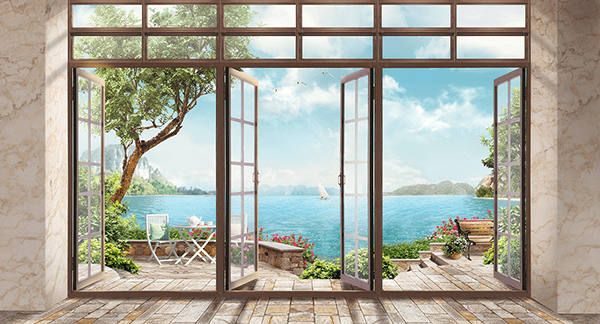Poster xxl: Vue sur le grand lac