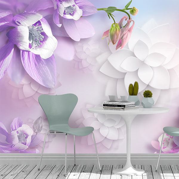 Poster xxl: Fleurs de violette 0