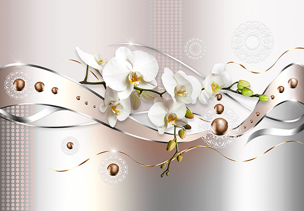 Poster xxl: Orchidées Premium