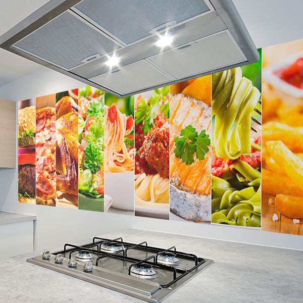 Poster xxl: Collage alimentaire 0