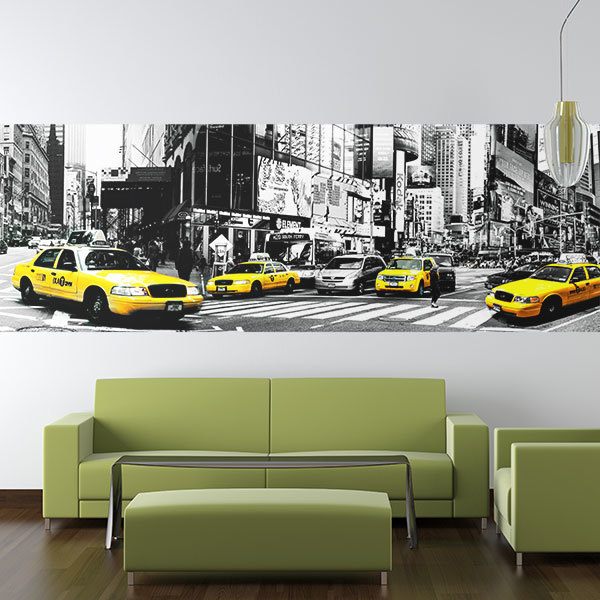 Poster xxl: Taxis à New York