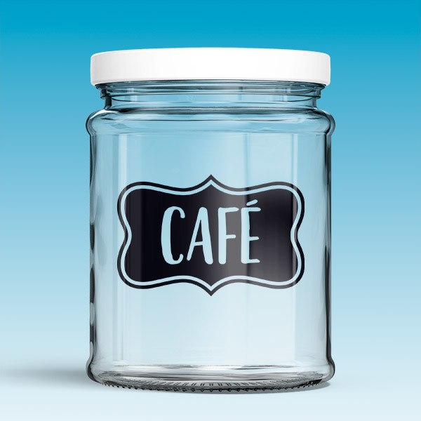 Stickers muraux: Café