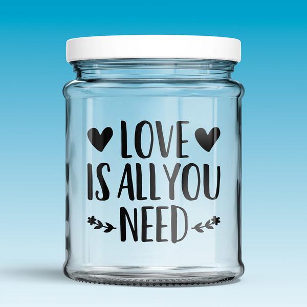 Stickers muraux: Love is all you need