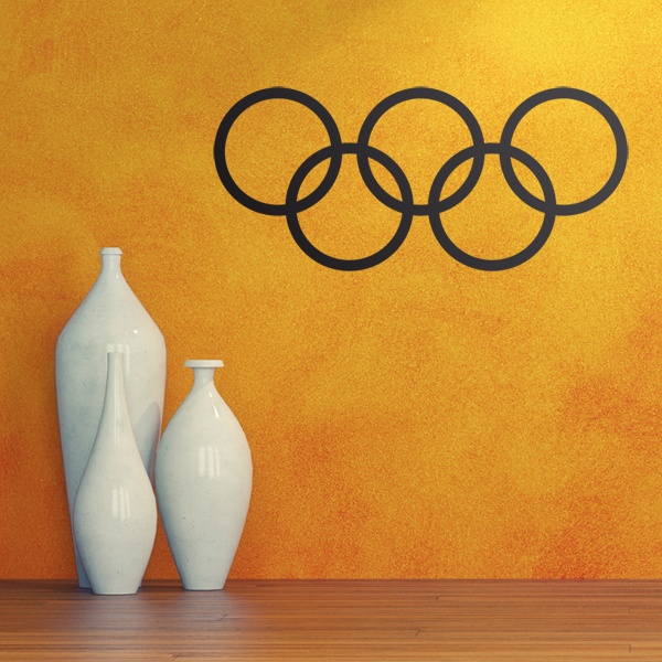 Autocollants: Cercles olympiques