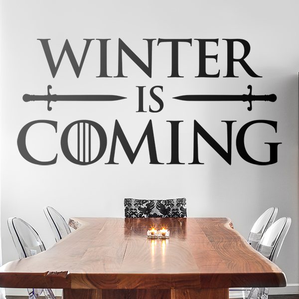 Stickers muraux: Winter is coming