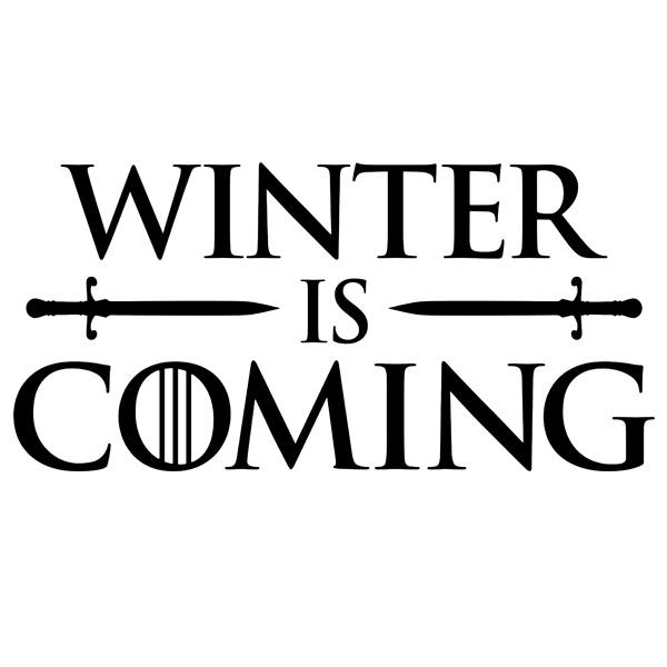 Stickers muraux: Winter is coming