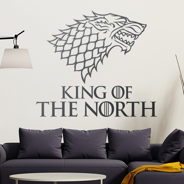 Stickers muraux: King of the North