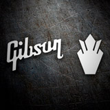 Autocollants: Gibson Logo 4