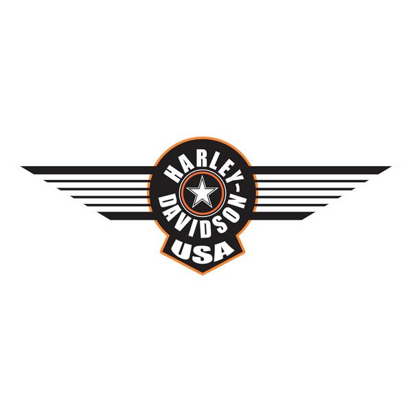 Autocollants: Harley Davidson USA