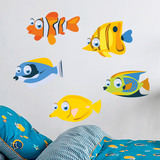 Stickers pour enfants: Kit de poissons tropicaux 4