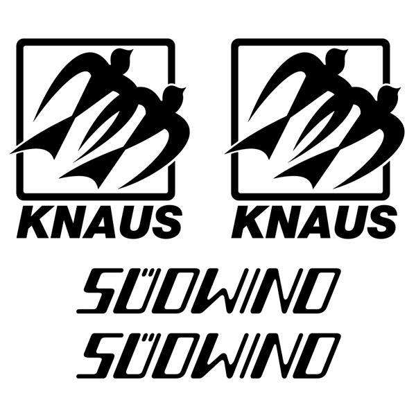 Stickers camping-car: Kit Knaus Südwind