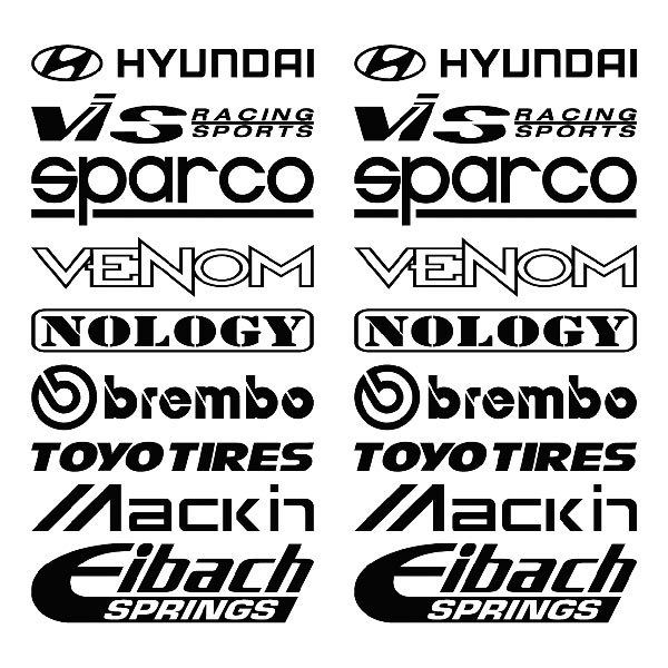 Autocollants: Kit tuning 17