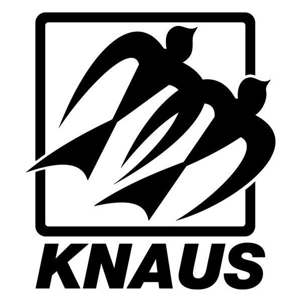 Stickers camping-car: Knaus Logo