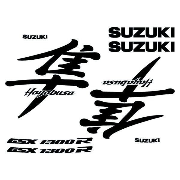 Autocollants: Hayabusa 1999-00 logo set