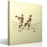 Stickers muraux: Muhammad Ali esquivant 3