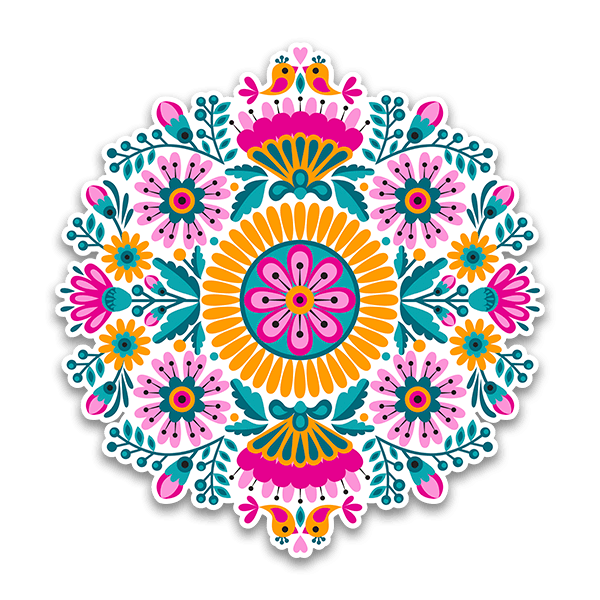 Stickers muraux: Mandala D